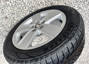 Alu disky s celoročnými pneu 195/55 R15 - 7