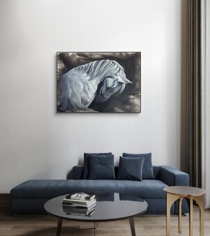 Olejomaľba -Alejandro Carballosa – „Symboly mieru“ - 7