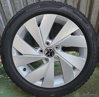 Zimná sada originál VW - 5x112 r17 + Pirelli 205/50 r17 93H - 7