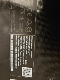 Lenovo IdeaPad 110-15IBR/15,6"/256 SSD,Win 11 - 7