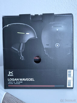 PREDANE / SOLD: | Anon | Logan Wavecel prilba | XL - 7