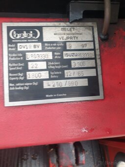 BELET DV 18 BV, diesel - 7