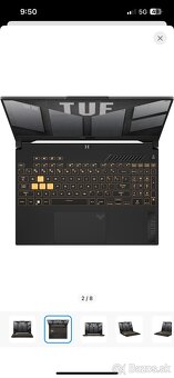 ASUS TUF Gaming A15 FA507NVR-LP008 Mecha Gray kovový - 7