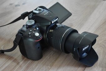 Nikon D5300 wifi - VR objektiv 18 - 55 AF-P - brasna - 7