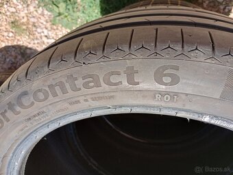 Predam 4ks pneu 245/40/r19 letne 98Y Continental - 7