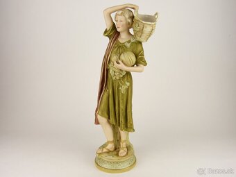 Royal Dux Bohemia Eichler - Sošky - Grécky Párik - 7