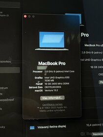 MacBook Pro (15-inch, 2018) 16gb/500gb - 7