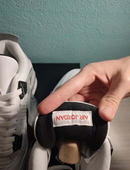 Air Jordan 4 retro white cement - 7