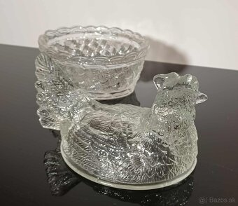 Dóza sliepočka hrubé sklo - 7