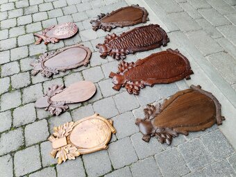 Podložky pod trofeje jeleňov danielov - 7