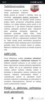 Matrace materasso ortopedické nové - 7