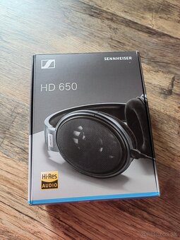 Predám sluchadla Sennheiser HD 650 - 7