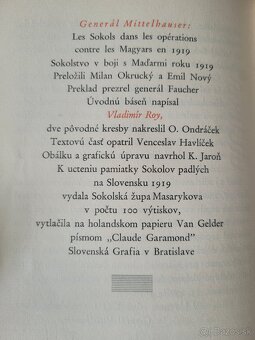 Sokolstvo v boji s Maďarmi 1919 raritka - 7