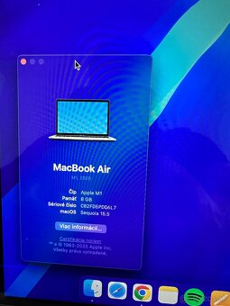 💻 Predám MacBook Air 2020 M1 – ako nový, BEZ JEDINÉHO ŠKRAB - 7