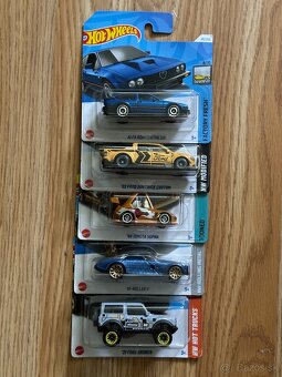 Hot wheels autíčka nové neotvorené 5 kusov (L) - 7