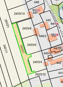 Stavebný pozemok 3515 m², Dojč - 7