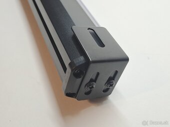Led majáková rampa slim oranžova - šírka 59 cm - 15 režimov - 7