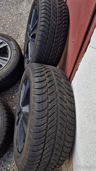 Hliníkové disky MOTEC R16 + zimné pneumatiky Sava 205/55 R16 - 7
