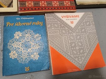knihy o vyšívaní, výšivkách, ručné práce, kroj - 7