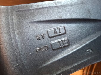 Predám hlinikové disky-Opel/Chevrolet--R18 - 7