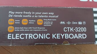 Elektrický klavír Casio CTK-3200 - 7