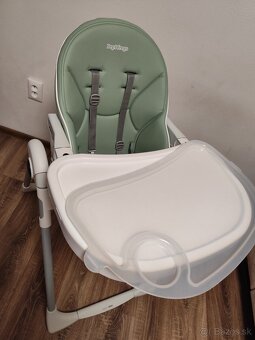 Jedálenská stolička peg perego - 7