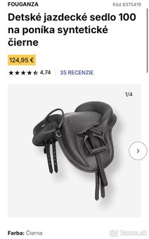 Fouganza jazdecké sedlo - 7