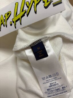 LV - leather patch logo crewneck - 7