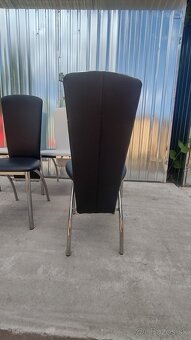 Predám 5 x dočasné stoličky cena 40 eur spolu. - 7