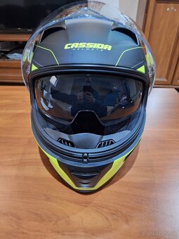 Prilba na motorku/skúter Cassida Integral 3.0 roxor - 7