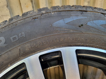 Alu disky Dezen 5x114,3 6,5Jx16 H2 + zimné pneu 205/55 R16 - 7
