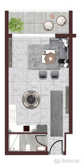 Predaj rekreačný apartmán - štúdio Nest, Severný Cyprus - 7