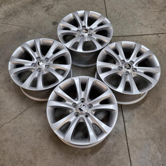 Hliníkové Škoda disky 5x112 R17 7,5J ET49 - 7