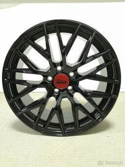 Alu disky R18 5x112 Et30 8J MAM RS4 BP škoda Seat Audi Vw - 7