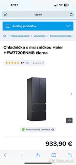 Francúzka chladnička Haier 7rokov záruka - 7
