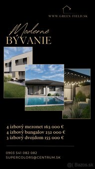 4 - izbový BUNGALOV  NOVOSTAVBA - 7