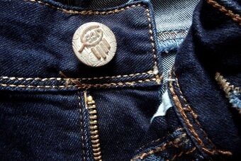 Tmavomodré rifle, v. S/M/L - 7