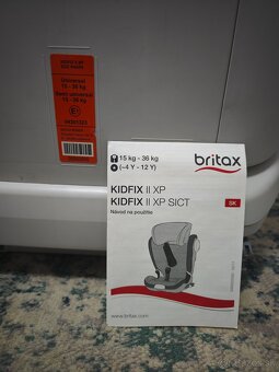 Predám detskú autosedačku Britax Römer Kidfix XP. - 7
