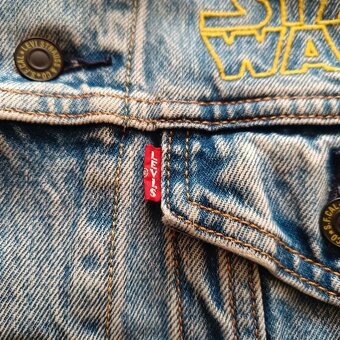 Levi´s x Star Wars limited edition džínsová bunda riflovka S - 7