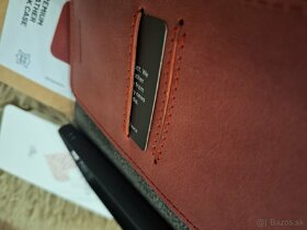 Kožené leather puzdro knižkové Samsung A54 5G - 7