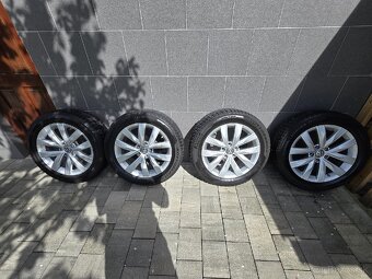 Disky VW 7X17. ET 38 zimne pneu TPMS - 7