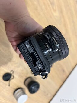 Sony A5100 bezzrkadlovka + dva objektívy - 7