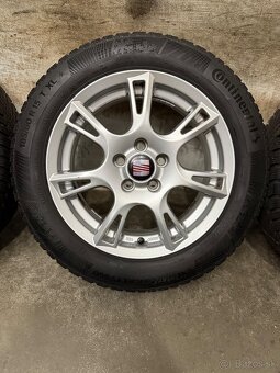 Zimná sada 5x100 R15 , 185/60/15 Seat Toledo, Ibiza, Polo - 7