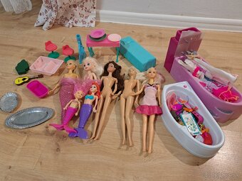 Barbie lietadlo + doplnky - 7