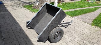 Prívesný vozík za malotraktor alebo štvorkolku - 7