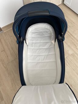 Vanička CYBEX Priam Lux Carry Cot Nautical Blue Platinum - 7