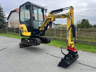 Minibagr Yanmar SV16 pouze 1.000mth / hyd.svahovka - 7