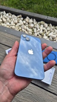 Apple iphone 14 plus 128gb blue top stav - 7