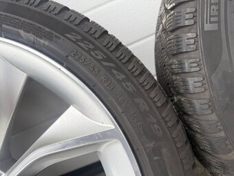 ORIGINAL ŠKODA KAROQ DISKY 5x112 R19 225/45 R19 ZIMA PIRELLI - 7