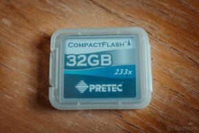 CF - Pretec 32 GB 233x Compact Flash - 7